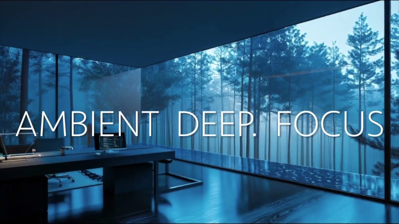 Deep Focus Ambient — Study & Work Music (No Vocals)