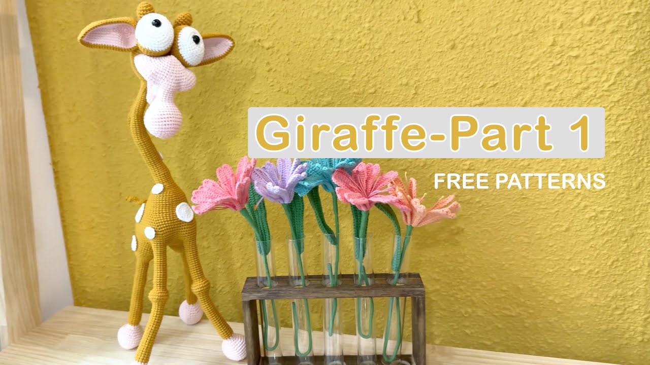 Crochet Giraffe (Part 1) - Free Pattern