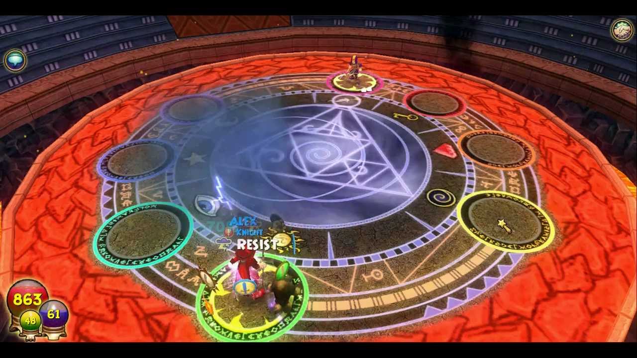 Wizard101 low lvl pvp- Easy win