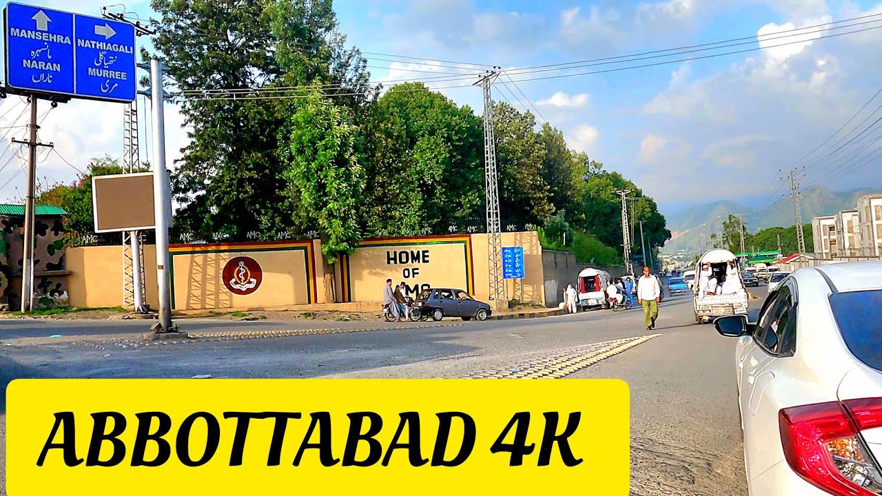Abbottabad 4K Driving Tour | Khyber Pakhtunkhwa - Pakistan 🇵🇰