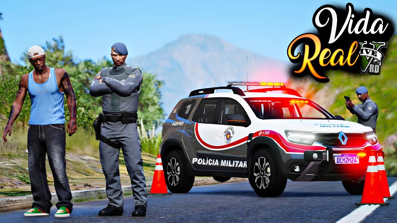 GTA V : VIDA REAL | UM DIA DE TRABALHO "TRANQUILO" - #26