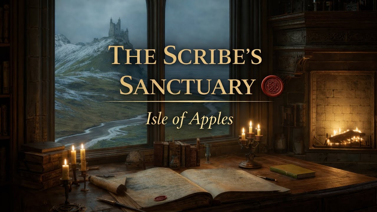 The Alchemist’s Hearth at the Borderlands | Medieval Celtic Ambience & Music