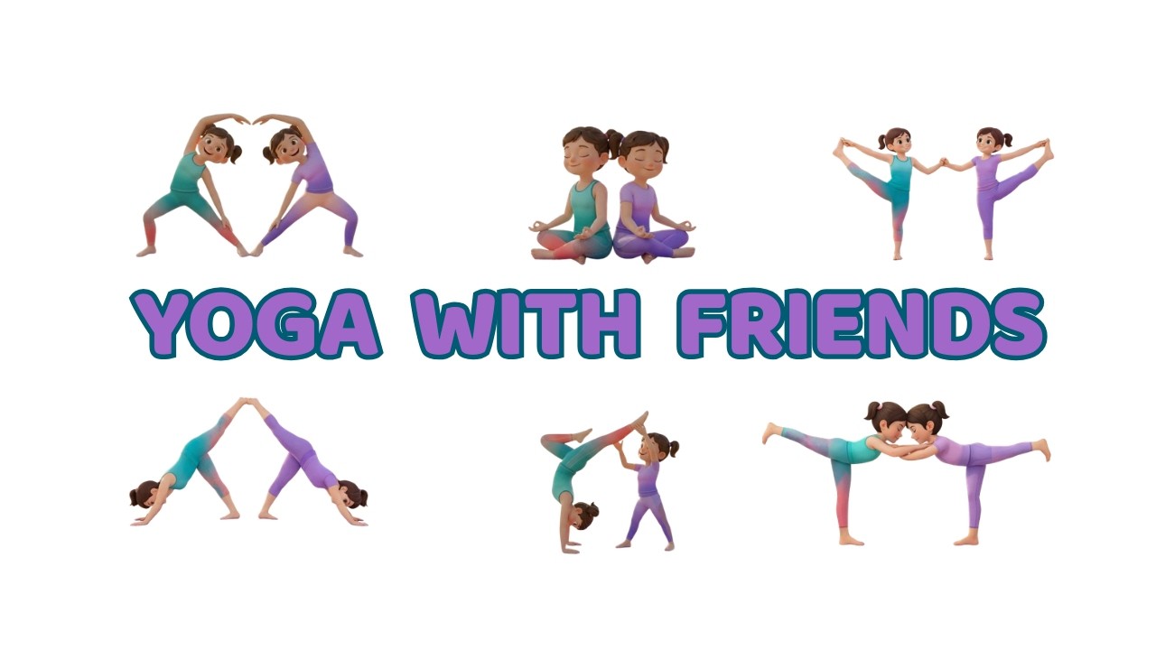Fun Yoga Poses for Kids in School | Yoga with Friends | Yoga for Children| Koko Joyland