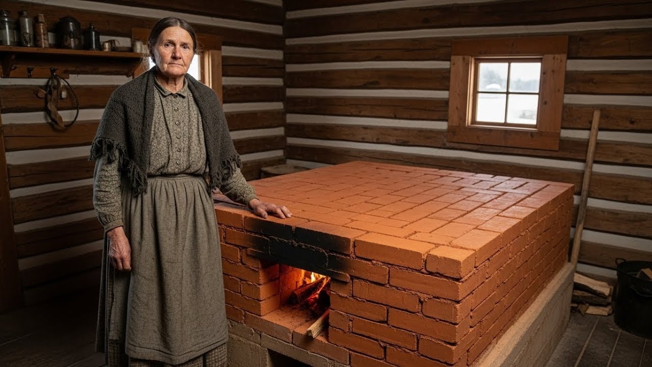 Neighbor's Laughed When The Widow Built a "Clay" Oven Bed — Until It Kept Her Kids Warm All Winter