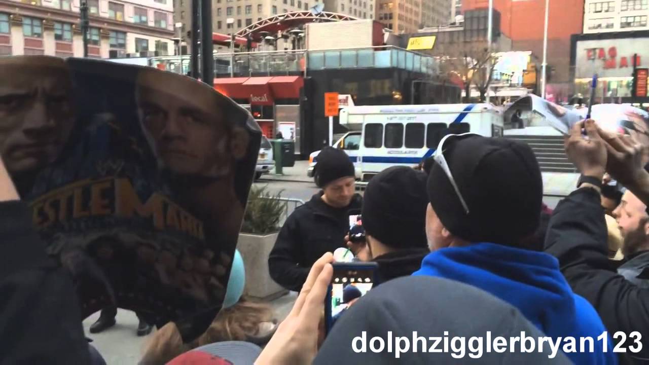 WWE Superstars enter Madison Square Garden