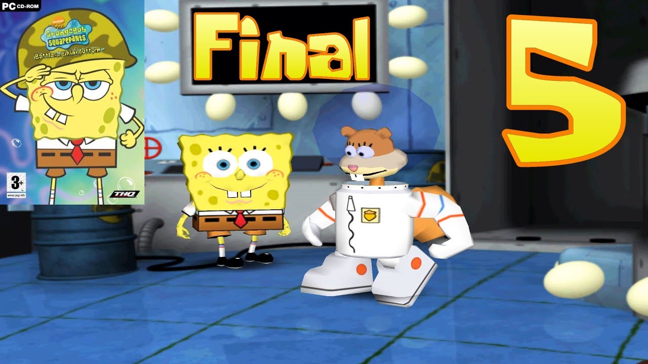 SpongeBob Battle for Bikini Bottom [PC] - Part 5: Chum Bucket Lab [4K]