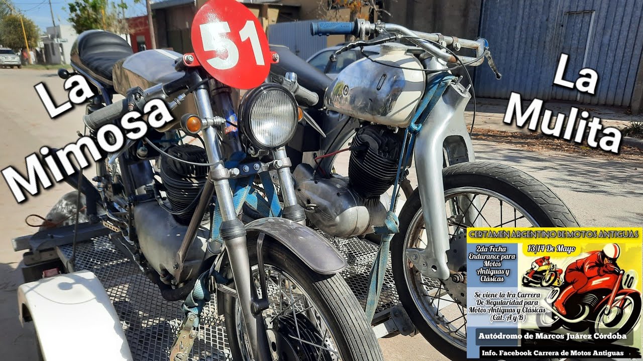 CARRERA DE MOTOS CLÁSICAS EN AUTODROMO MARCOS JUAREZ, 2⁰ FECHA DEL CERTAMEN ARGENTINO MOTOS ANTIGUAS