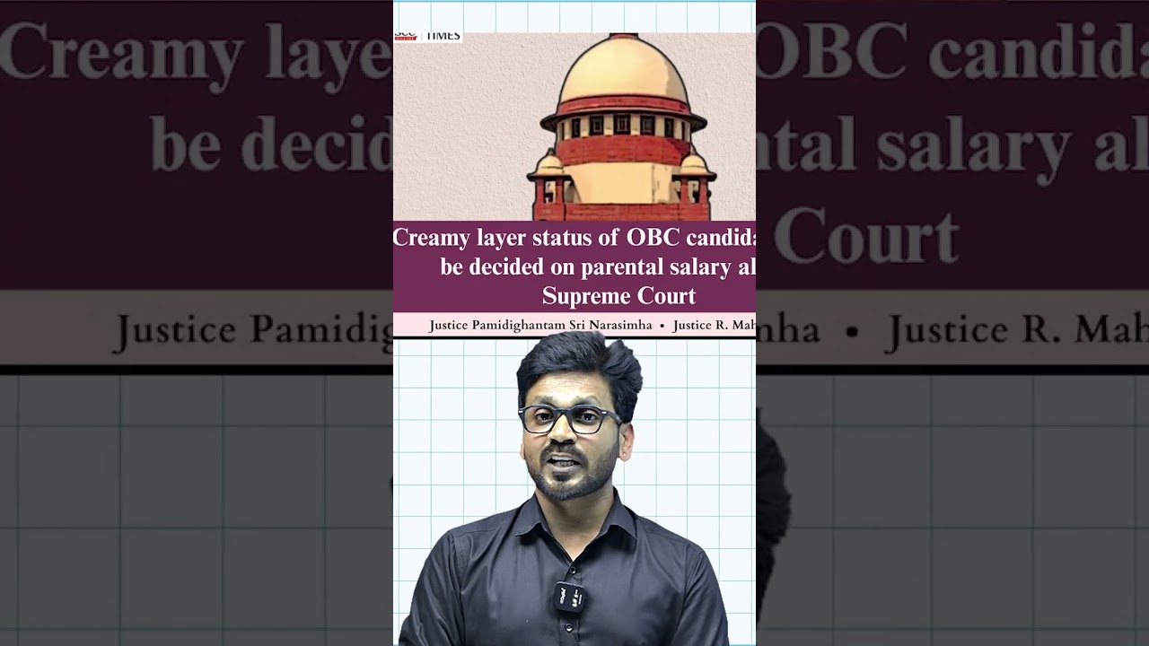 Who Gets OBC Reservation? Creamy Layer Explained