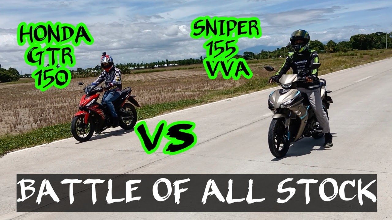 SNIPER 155 vs GTR 150