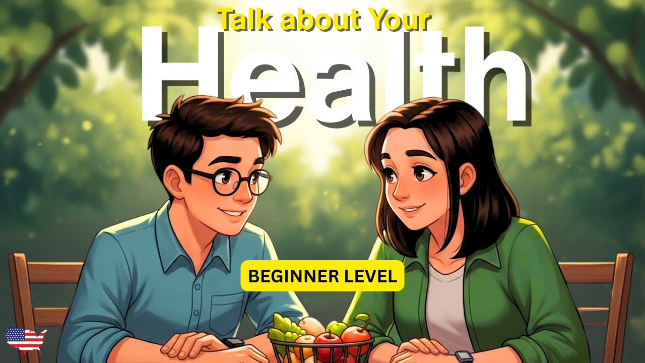 Health Vocabulary in English | English Practice for Beginners  | A1-A2 Beginners
