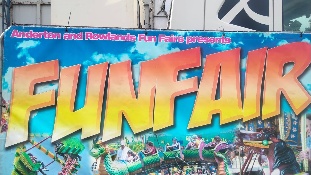 Torquay Vlog. Anderton and Rowlands funfair 2024.