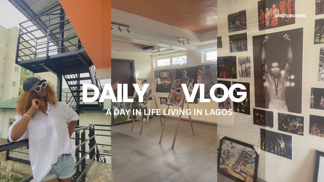 I VISITED FELA’S HOUSE AT IKEJA, LAGOS… FT. Old clips from last year’s vlogmas.