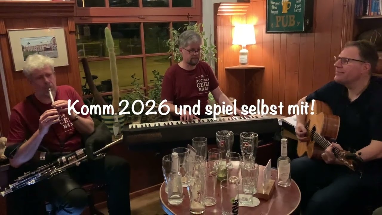 Einladung zur Session mit der Augusta Céilí Band • Fun4Sets Irish Set Dance Weekend 2026