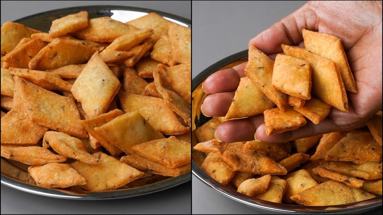 If You Have 1 Cup Suji At Home, You Can Make This Crispy Nimki Recipe | Suji Snacks Recipe | N'Oven