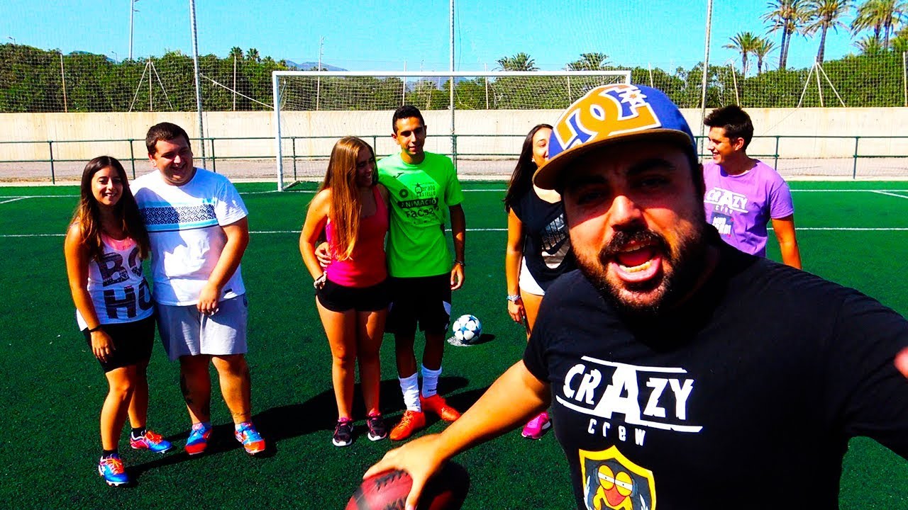 DUELO de PAREJAS CRAZY!!!!!! &iexcl;RETO F&Uacute;TBOL! NOVIA & NOVIO