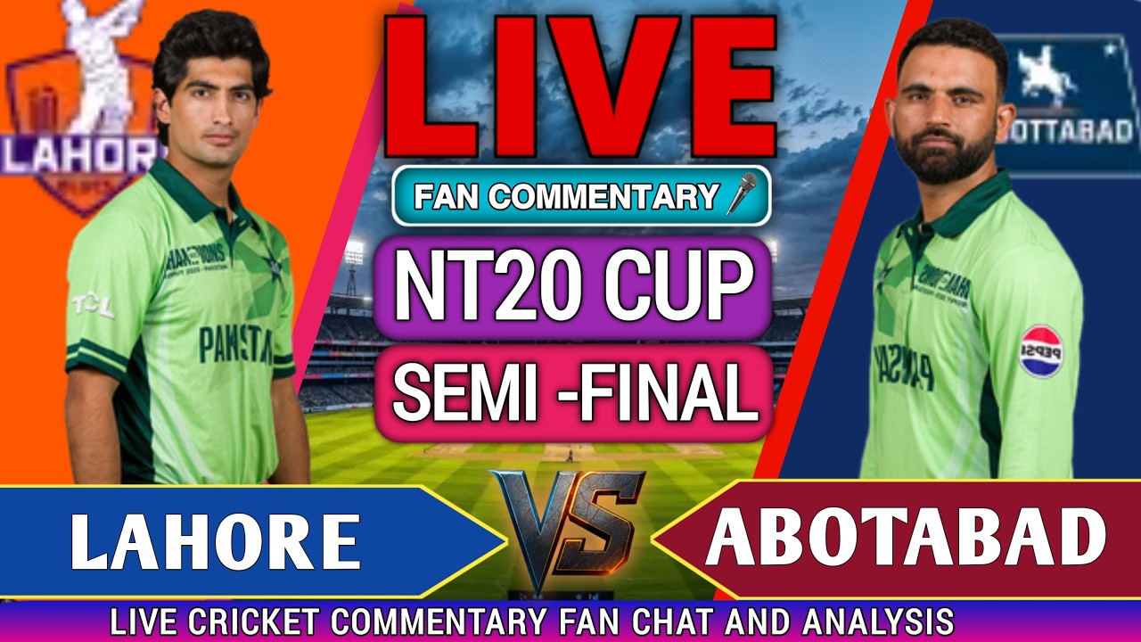 Abbottabad vs Lahore Live | ABT vs LAHW 22TH T20 Live Score & Commentary | T20 Live 2026