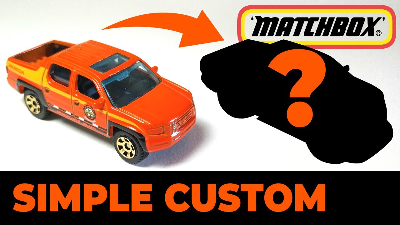 Matchbox 2007 Honda Ridgeline Minor Detailing Custom