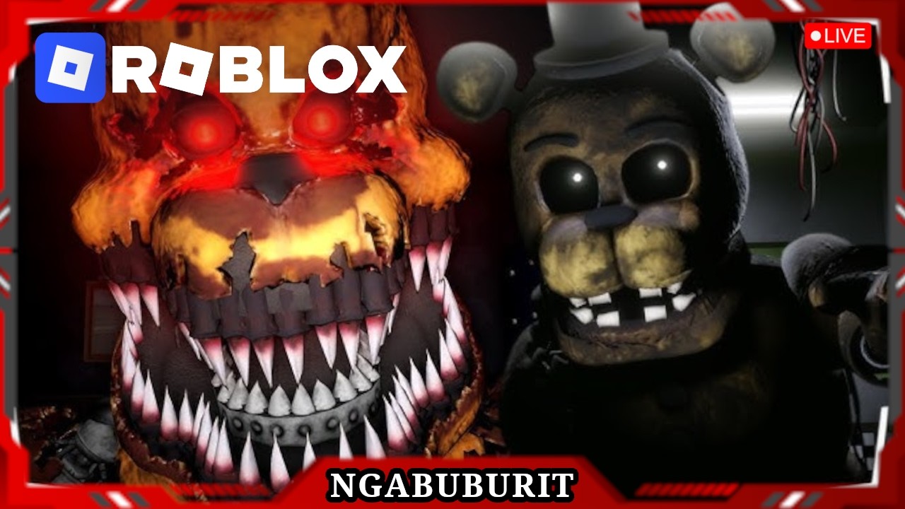 🔴#NGABUBURIT Day 5 | ROBLOX HORROR