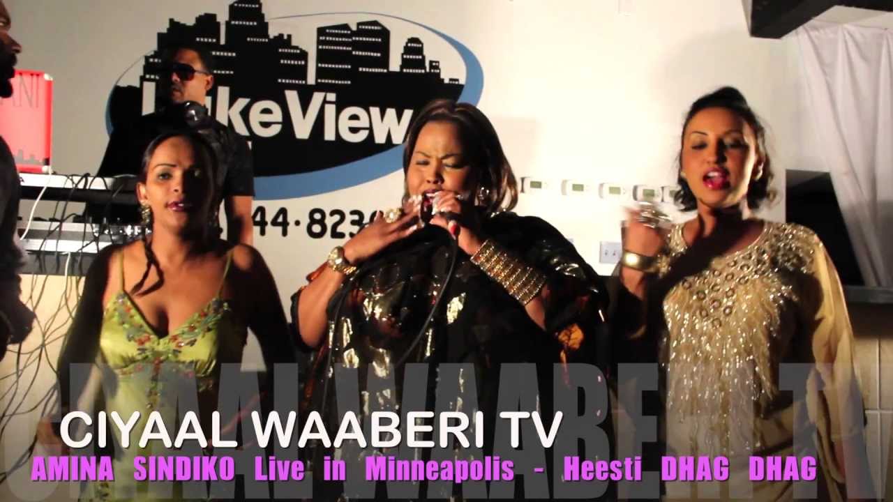 Amina Sindiko Live in Minneapolis l Heesti Dhag Dhag Original 2013 l CIYAAL WAABERI TV