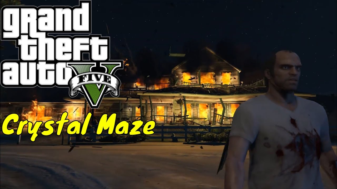 GTA 5 Crystal Maze Mission Complete Grand Theft Auto V 2021 .