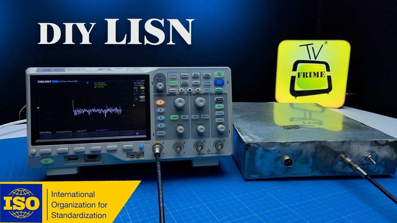 Эквивалент сети. DIY LISN. Синфазный дроссель. Своими руками.