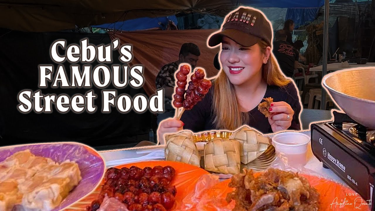 CEBU’S FAMOUS STREET FOOD + GUESS THE BILL CHALLENGE! | Love Angeline Quinto