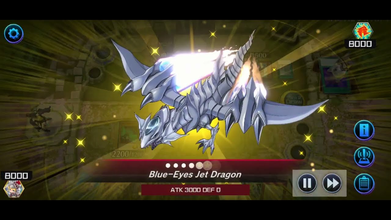 Go second Radiant Typhoon VS  Blue eyes