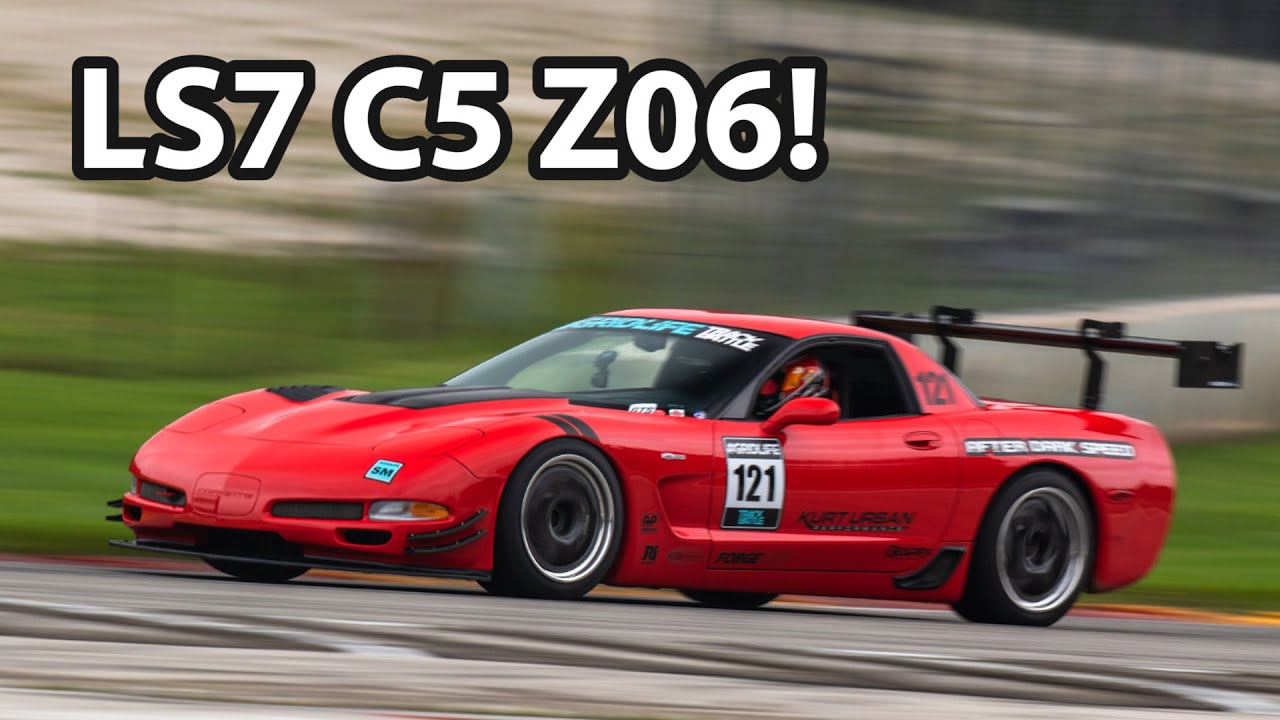 Corvette C5 Z06 с заменой LS7! Time Attack Rivals #3
