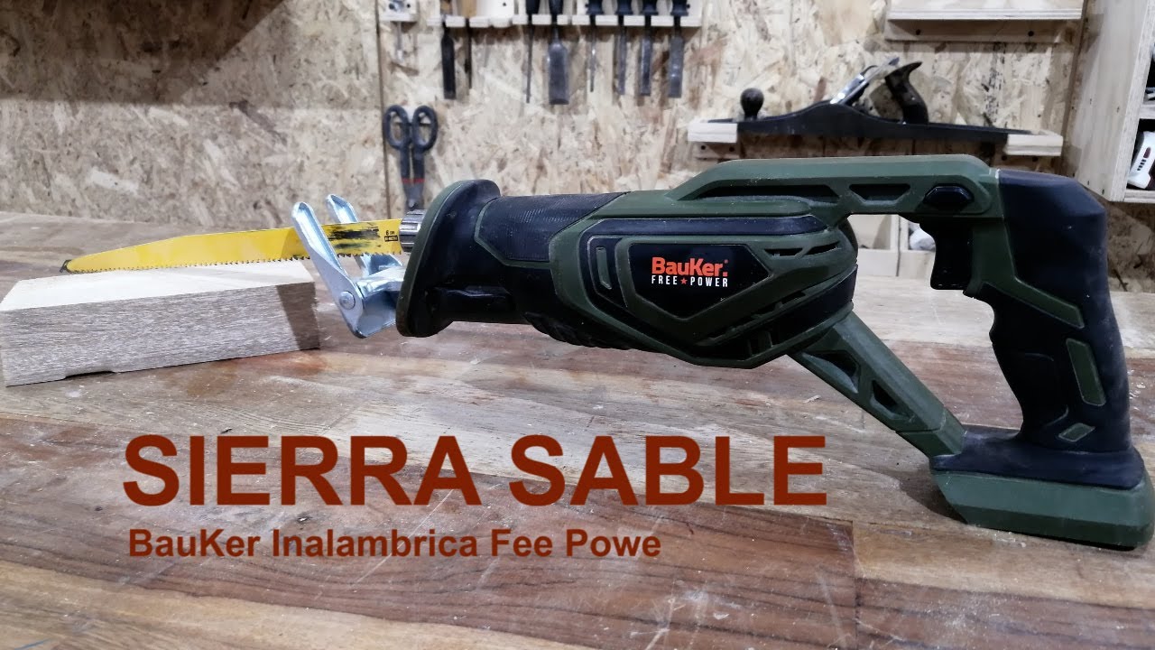 Sierra Sable Bauker, usos y aplicaciones