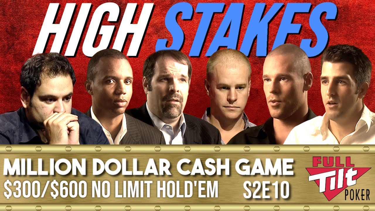 MILLION DOLLAR CASH GAME $300/$600 HIGH STAKES (Antonius, Phil Ivey, Lederer) S2E10
