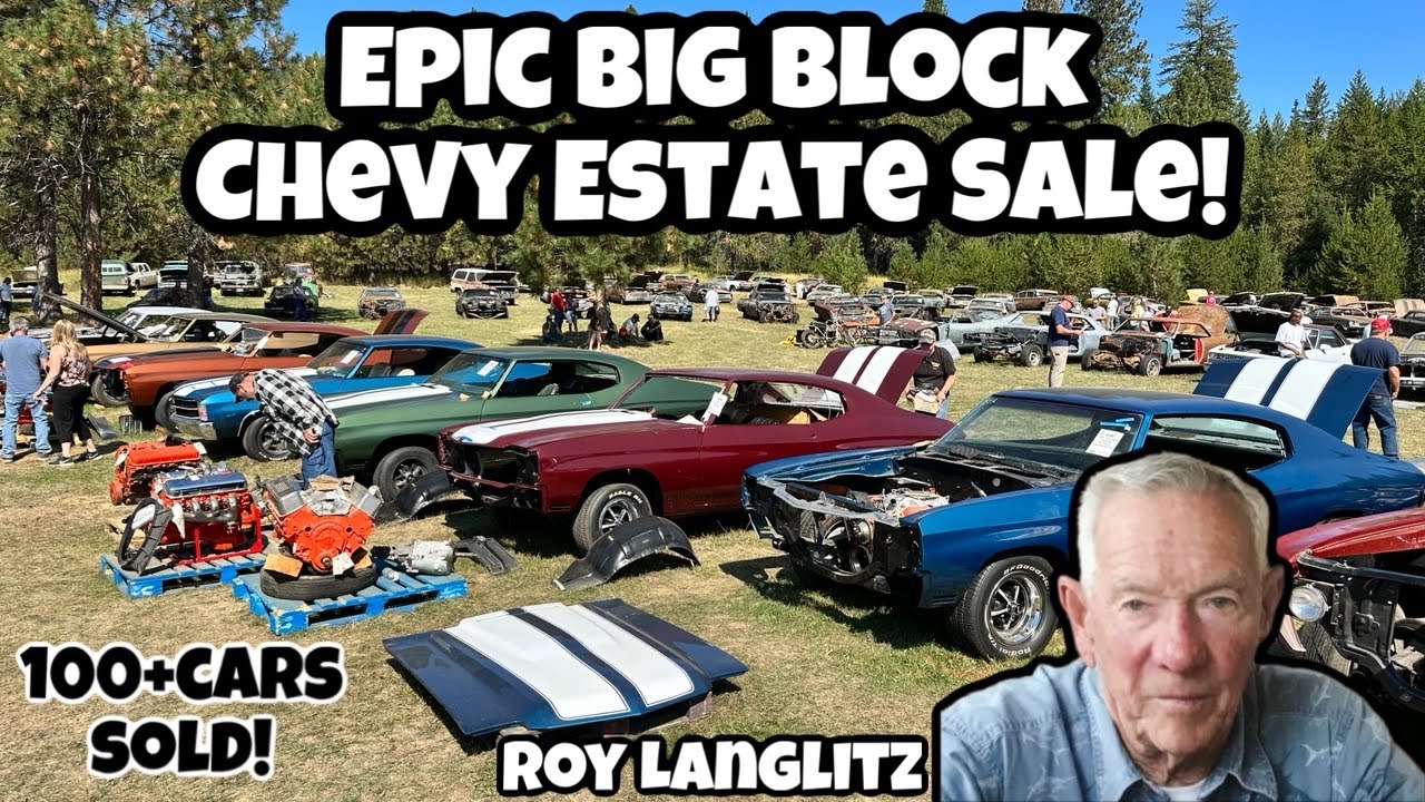 One Man’s Big Block Chevy Collection pt. 1 #musclecar #barnfinds #ls6chevelle #roylanglitz