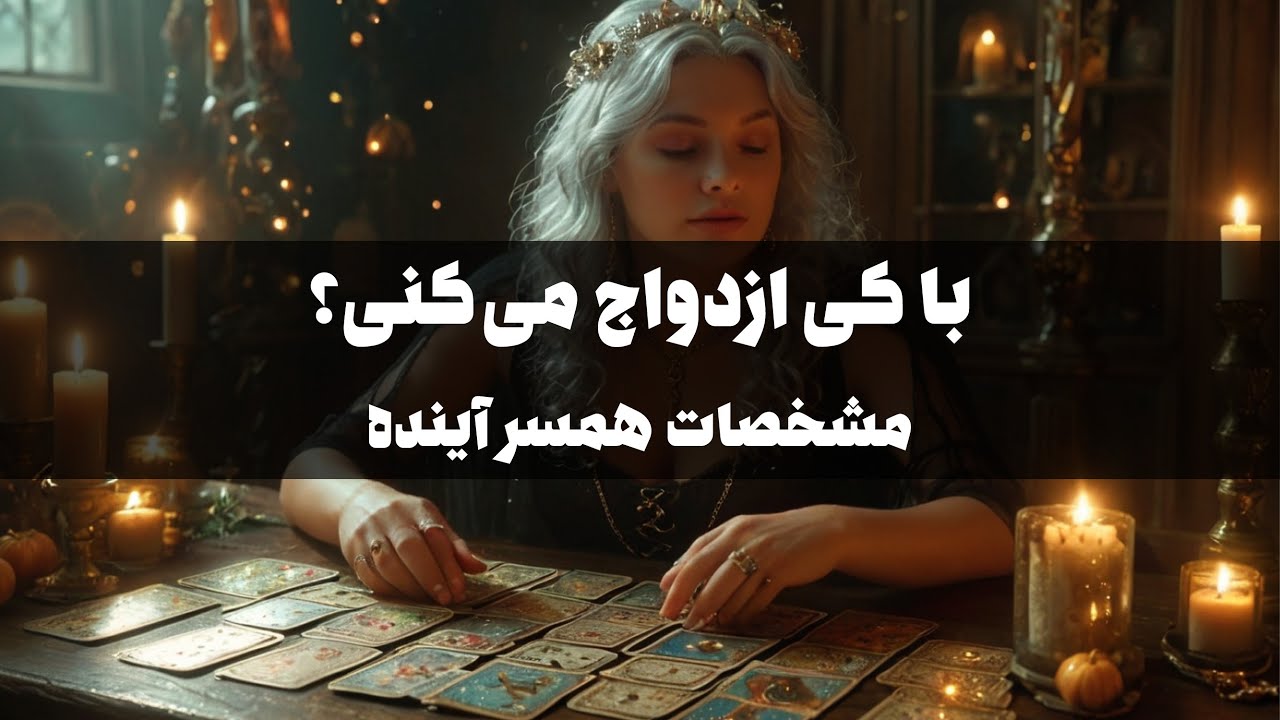 با کی ازدواج می‌کنی؟ |  پیشگویی همسر آینده | ویژگی شخصیتی و ظاهری #فال_تاروت