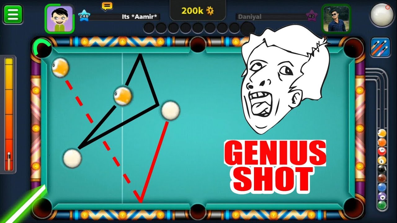 IMPOSSIBLE CAN BE MADE POSSIBLE...(this ridiculous pool shot proves it)