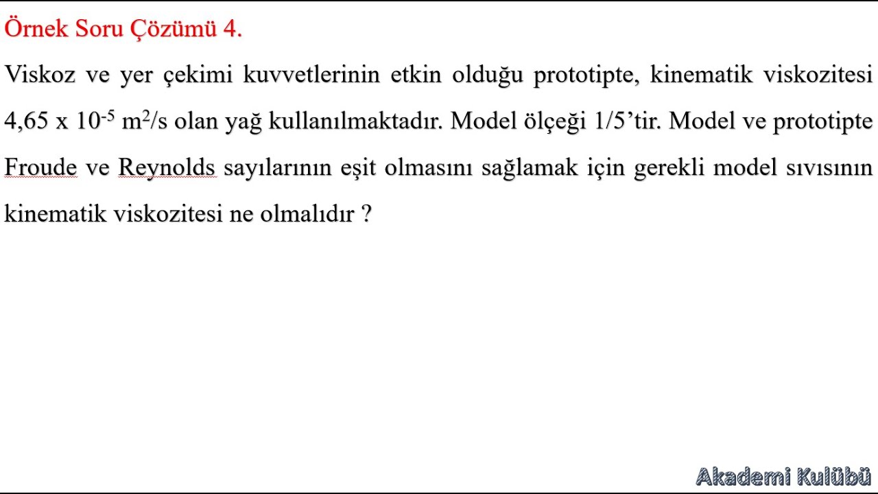 Model Teorisi Soru Çözümü 4