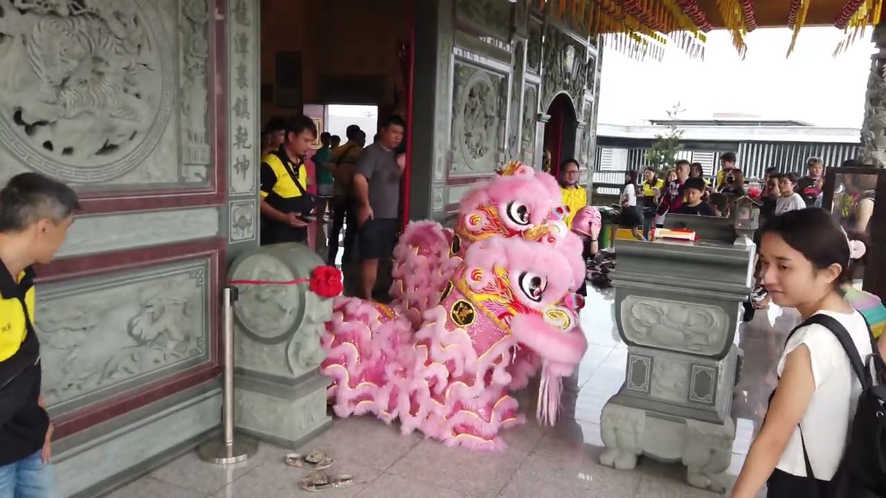 全威龙狮体育会开光仪式