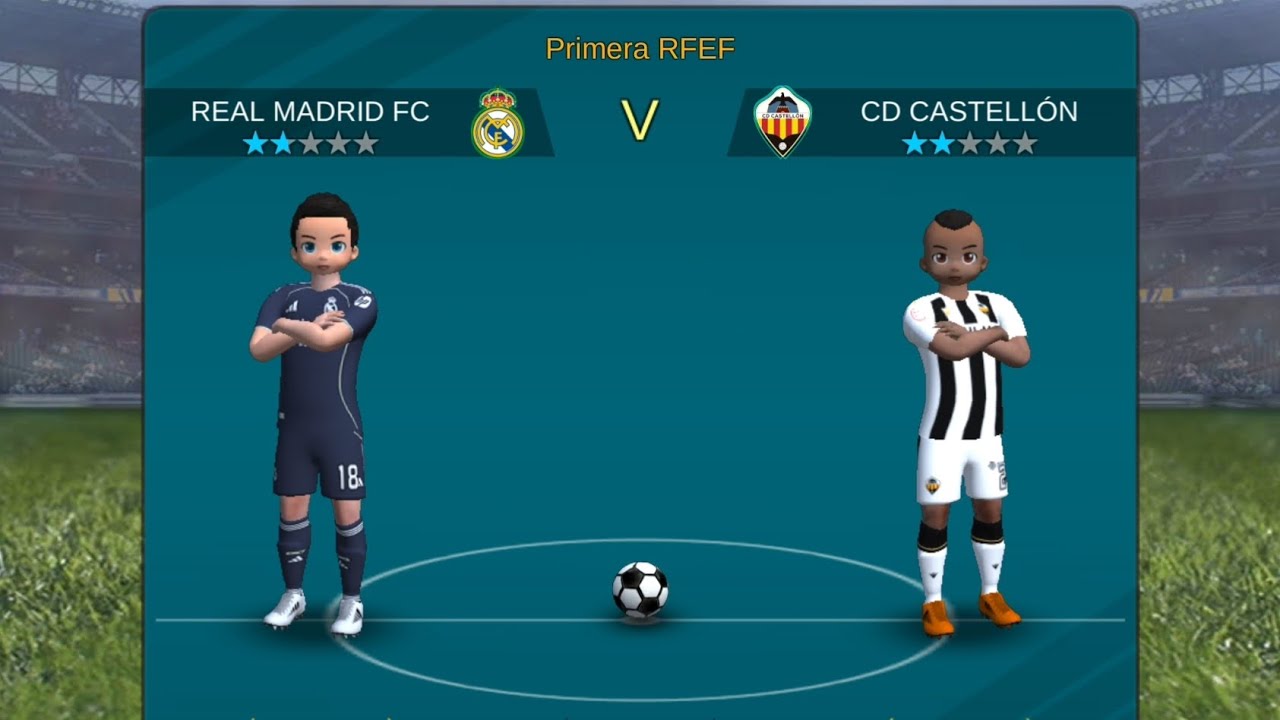 Real Madrid FC vs CD Castellon | Career Mode - Pro League Soccer (PLS) 