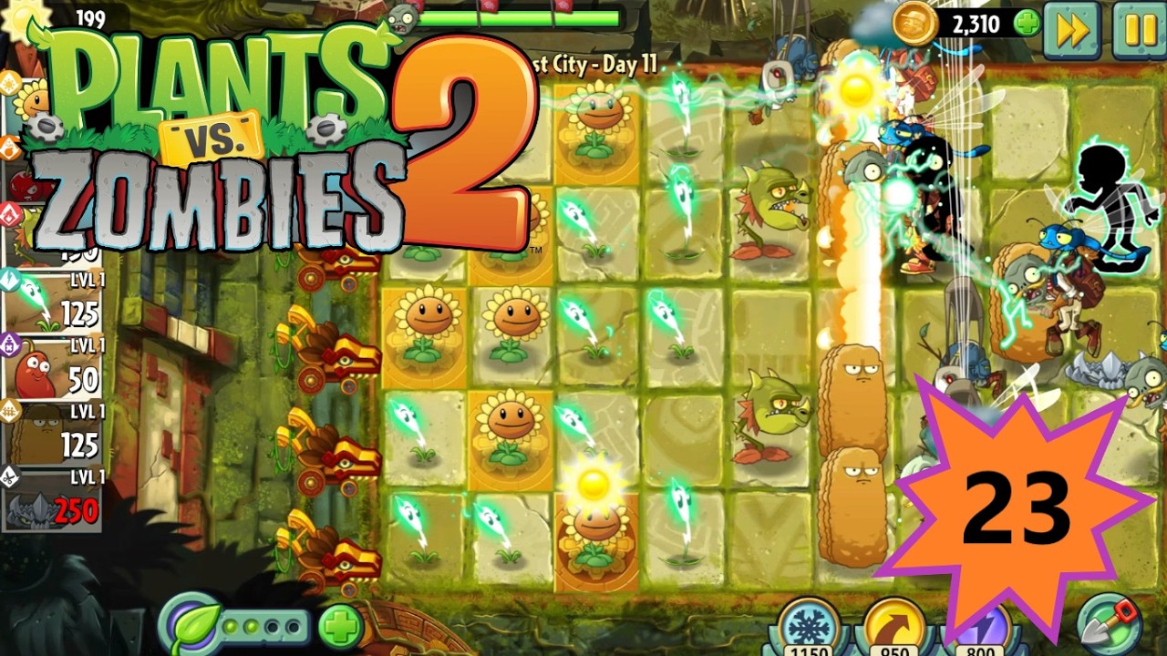 Plants Vs Zombies-2 Gameplay Walkthrough Part-23😈💀#games #videogames #zombies 🌻