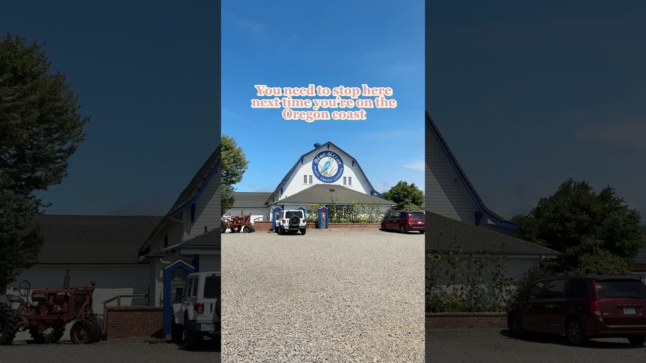 Must visit spot on the Oregon Coast #tillamook #oregoncoast #harvesthost #fulltimerv #rvlife