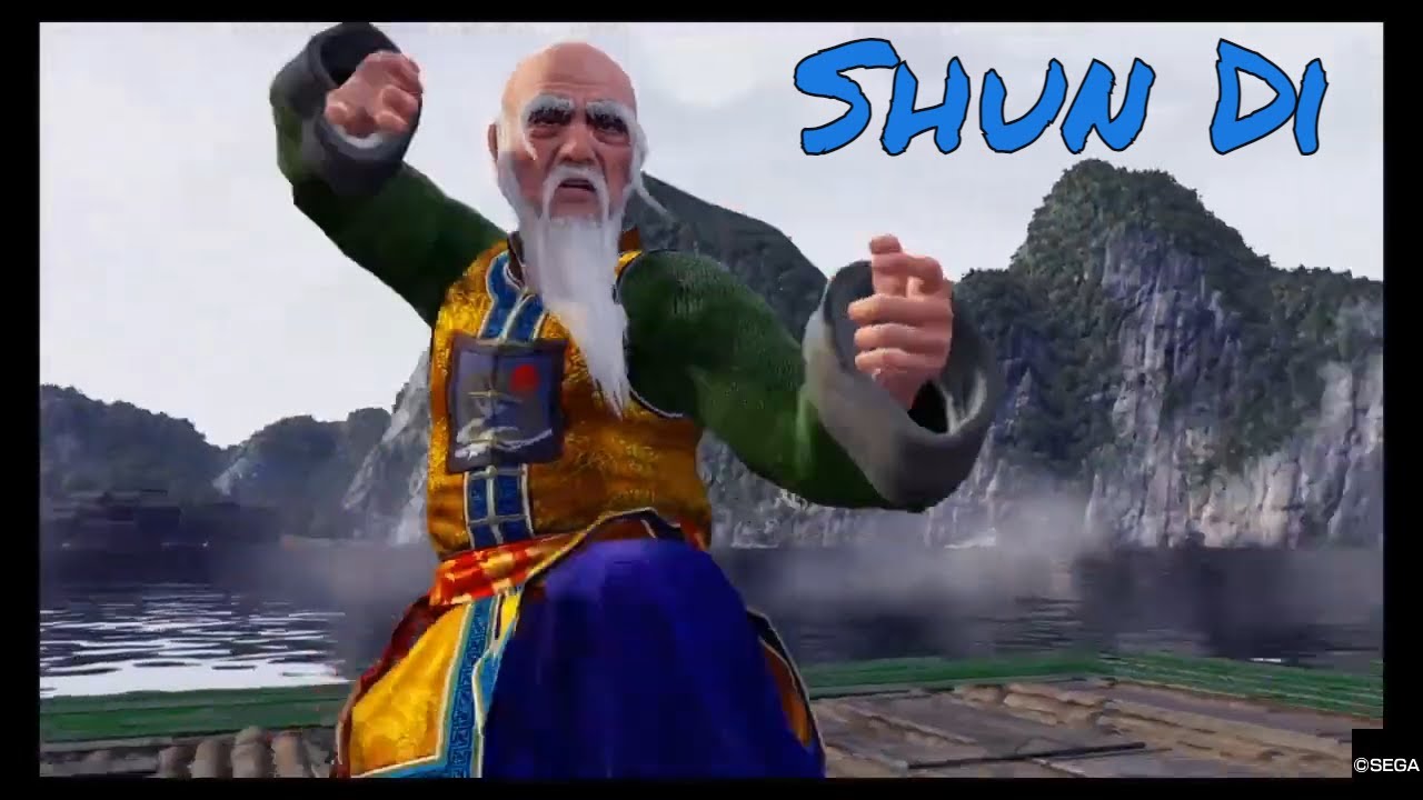 👊 Virtua Fighter 5: Ultimate Showdown - Shun Di 🍶 [Combos] 舜帝 コンボ #バーチャファイター #vf5