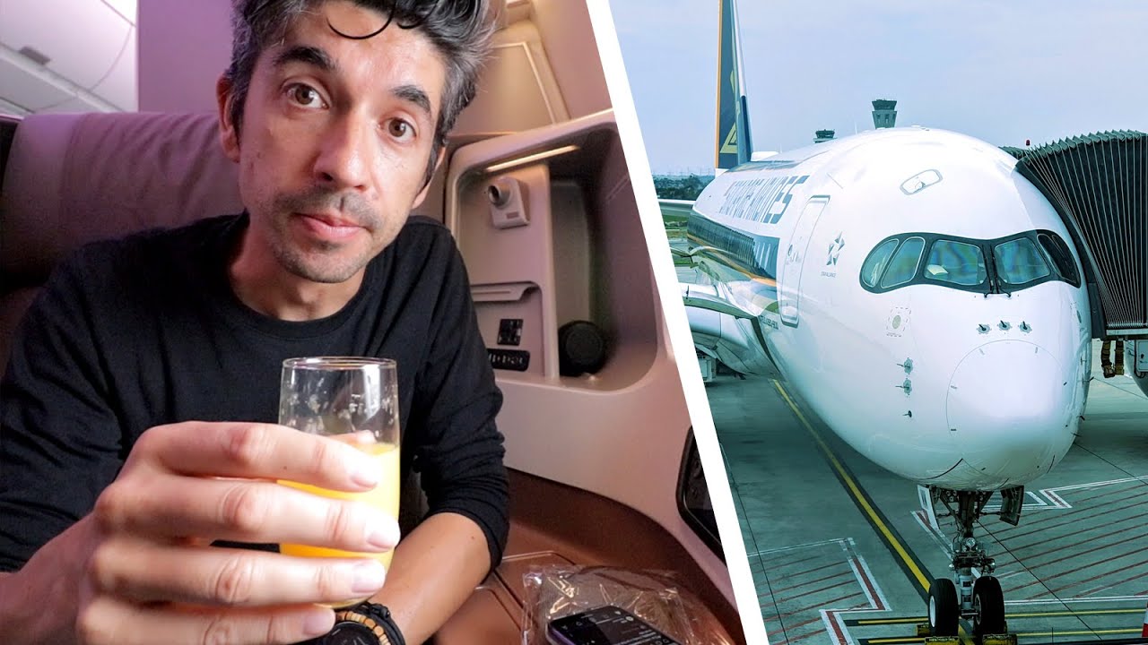 NEW Singapore Airlines A350 BUSINESS CLASS experience