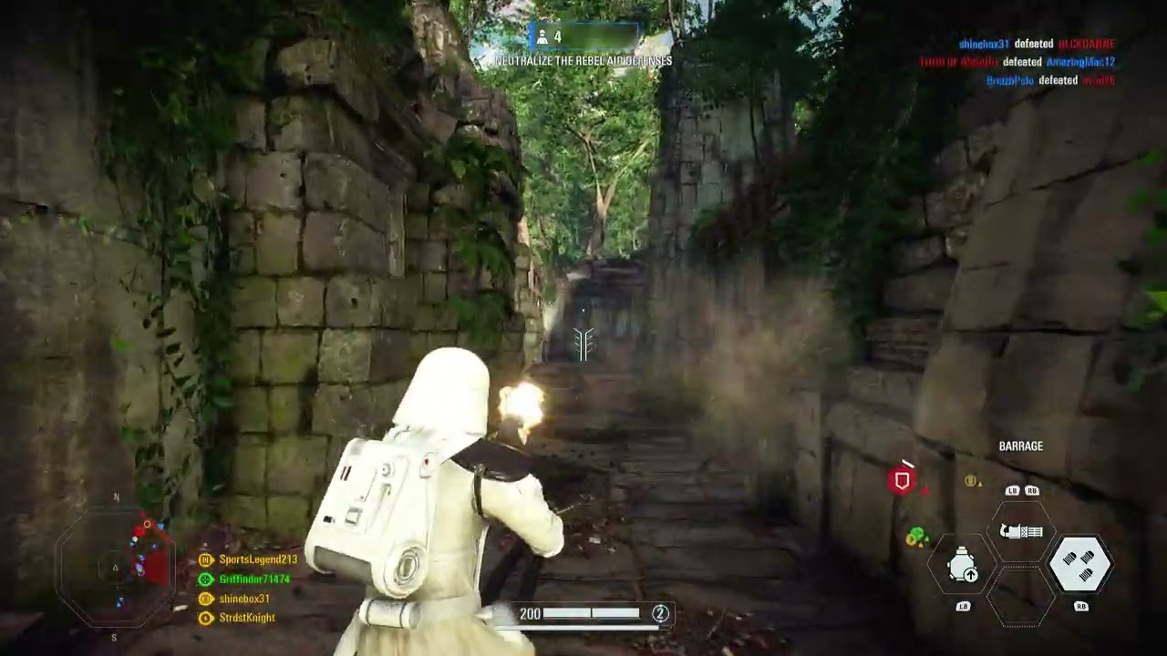 Why Does It Have To Be Yavin! (No Commentary Gameplay - Galactic Assault - BF2)