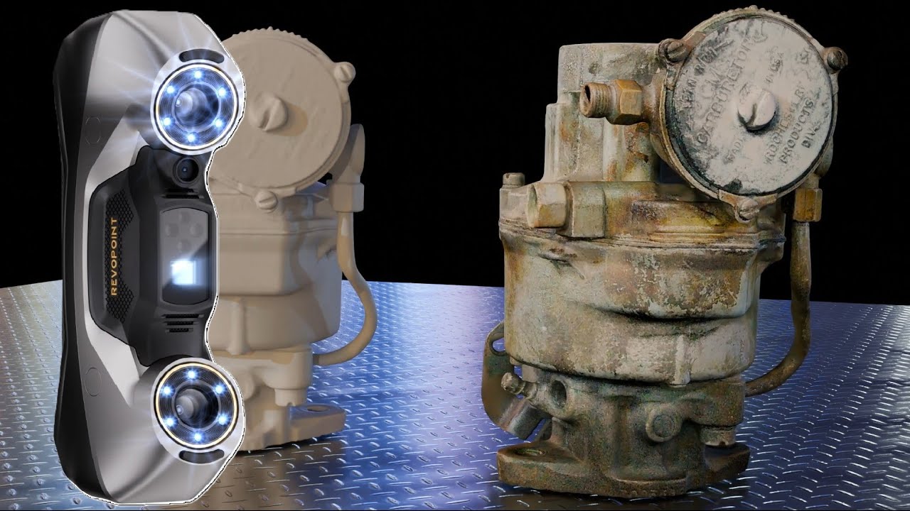 3D  Scanning (color) with the MetroY Pro 