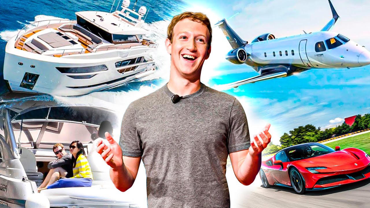 ESSA É A VIDA DO DONO DO FACEBOOK E DO INSTAGRAM - Mark Zuckerberg