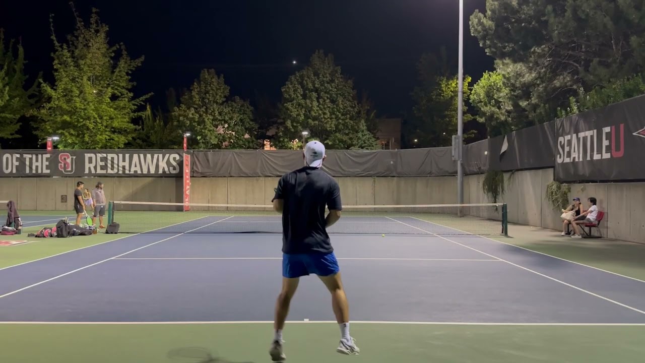 NTRP 3,5 Tennis Training - Just Hitting with Mr.forehand edition