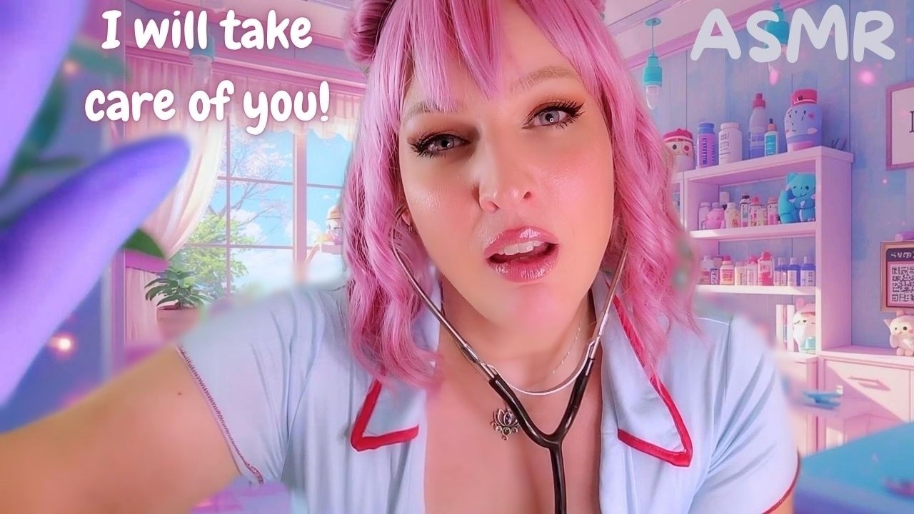 💓 Doctor Girlfriend ASMR – Heartbeat Check & Soft Whispers (NPC Anime Comfort Roleplay)