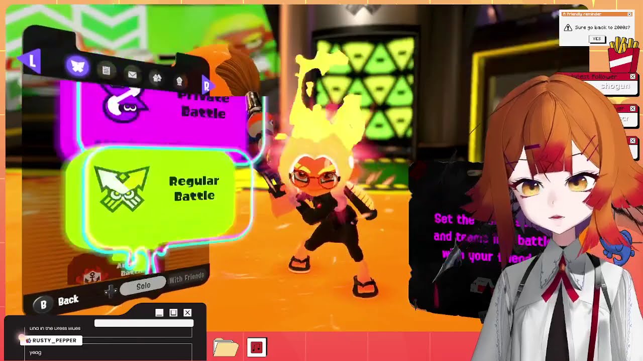 Retro VTuber Enjoy Splaftest For The Last Time...
