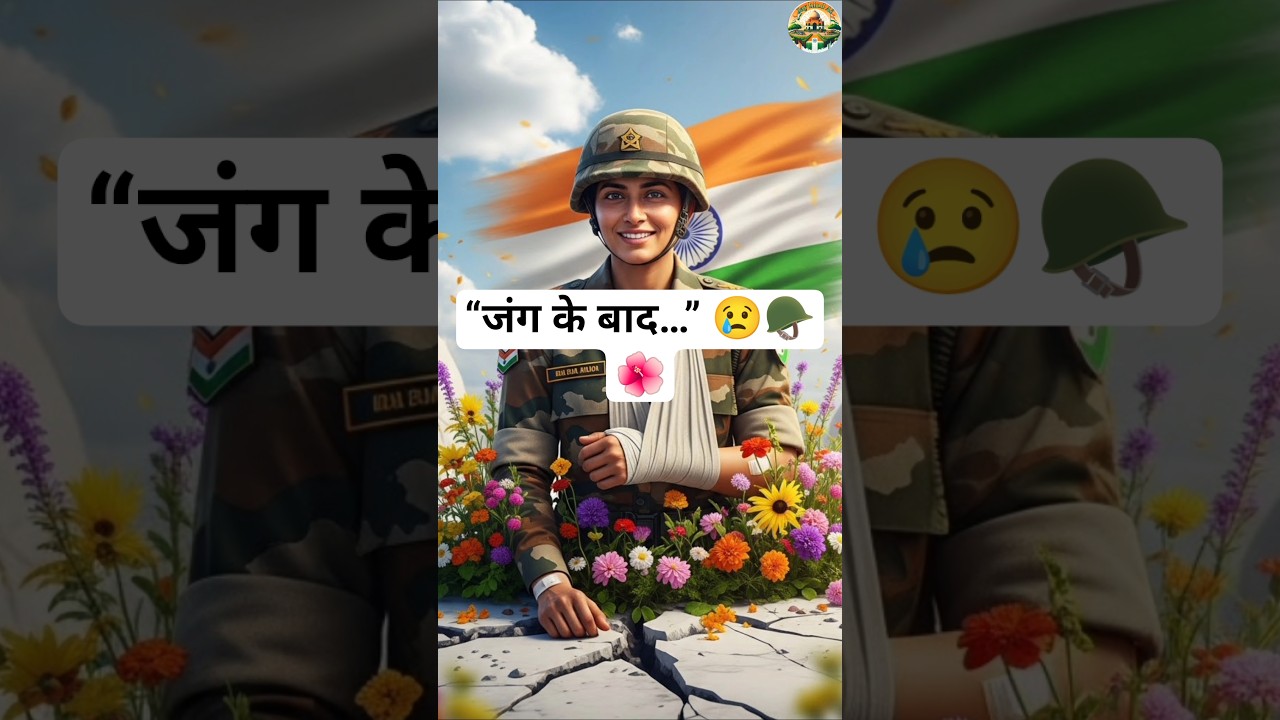 “जंग के बाद…” 😢🪖🌺 After the War | Soldier & Farmer Emotional Story | 