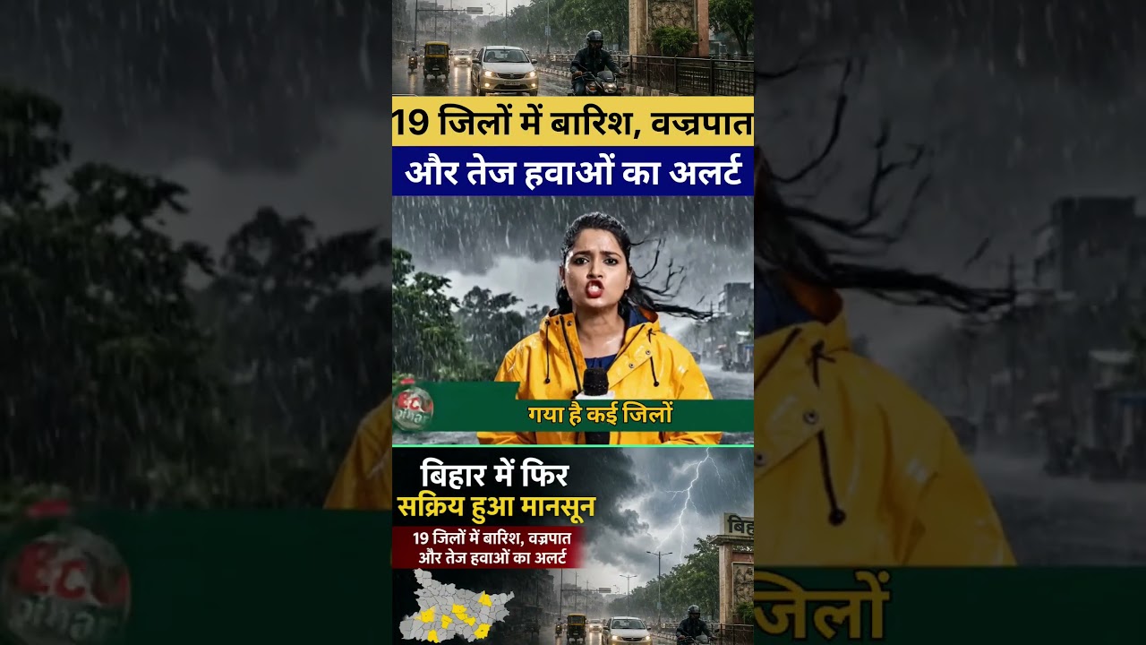 बिहार में फिर सक्रिय हुआ मानसून लेकिन अभी तक कोई बारिश नहीं हो रही है