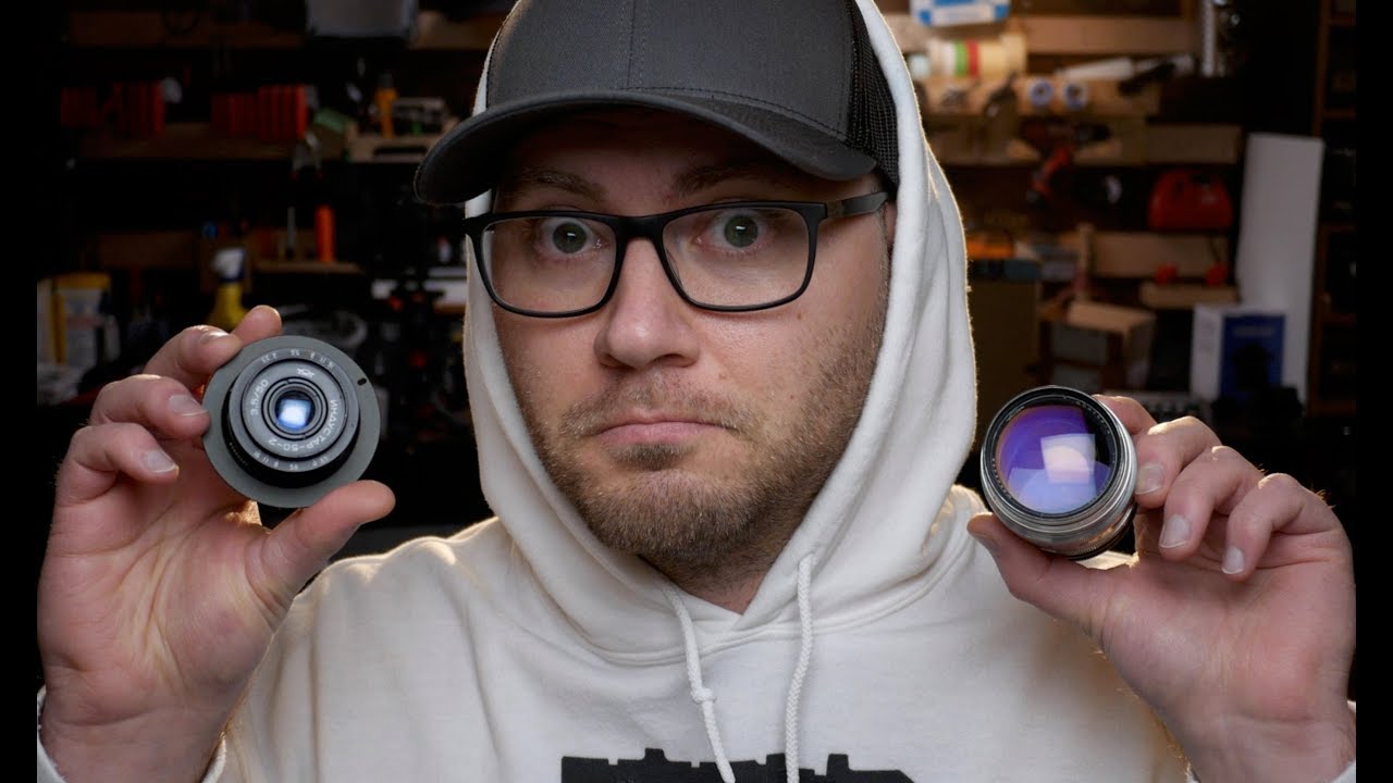 DSLR VS LIVE! - Vintage Lens Shopping! + Unboxing New Tripod