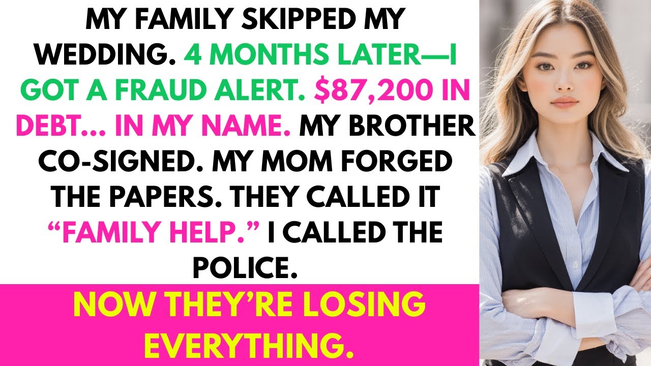 My Family Skipped My Wedding—Then Secretly Put Massive Debt in My Name. When I Found Out…